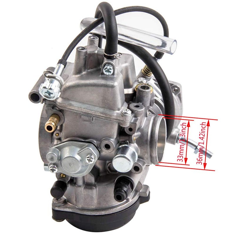 LIYYOO YFM660 Carburetor Carb Kit - for Yamaha Grizzly YFM600 660 4-Stroke Engine ATV Carburetor Replace PD42J 1UY-14451-00-00 - Image 5